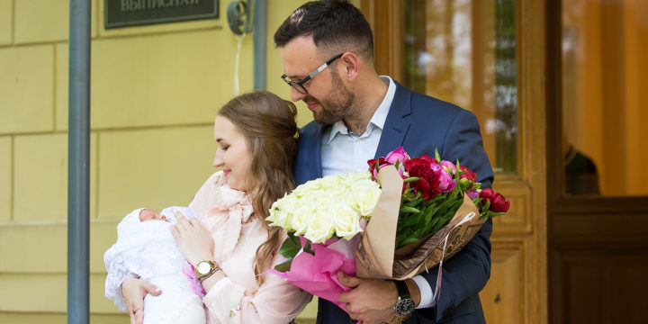 Фотограф на выписку из роддома